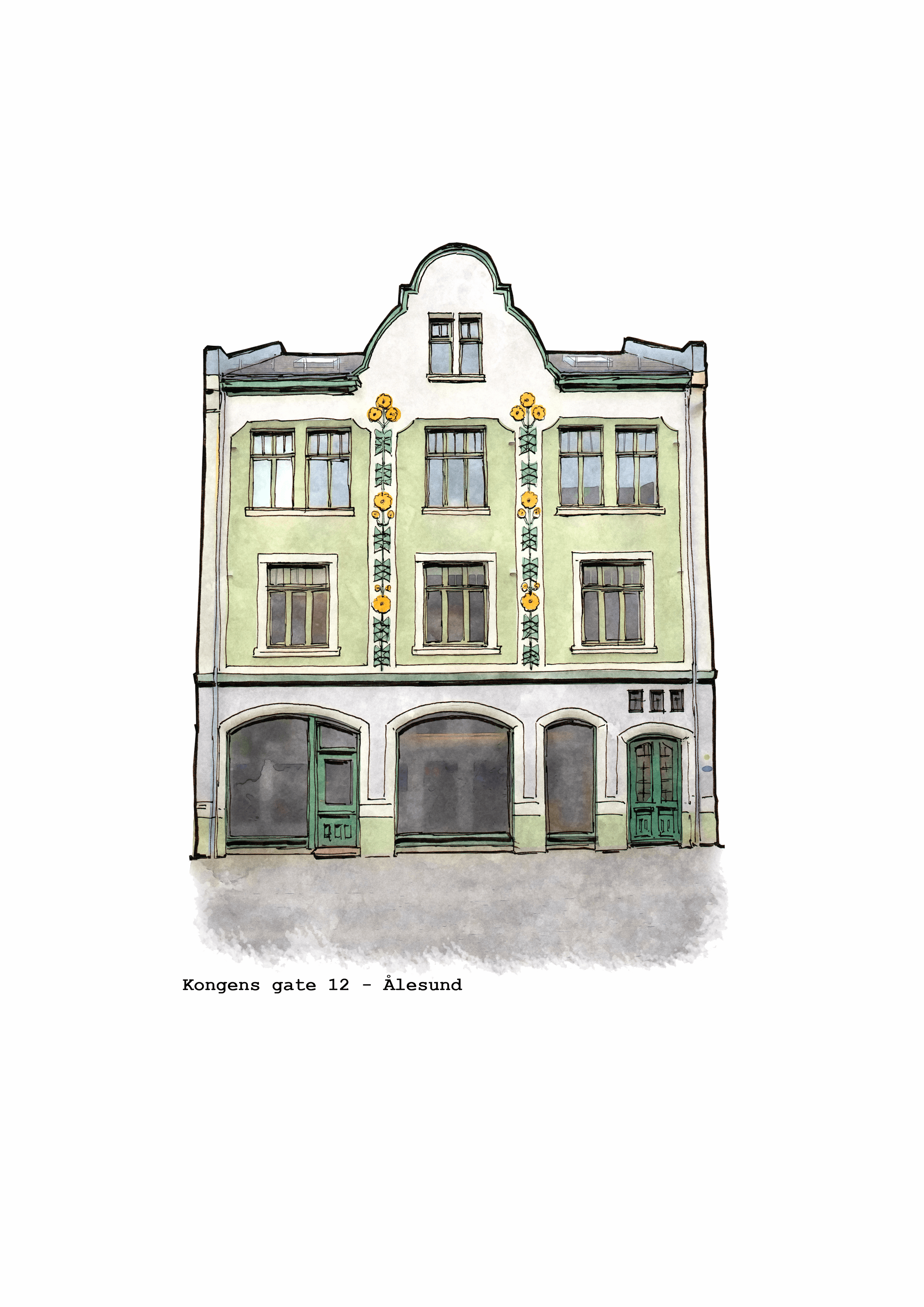 Kongens gate 12 Poster