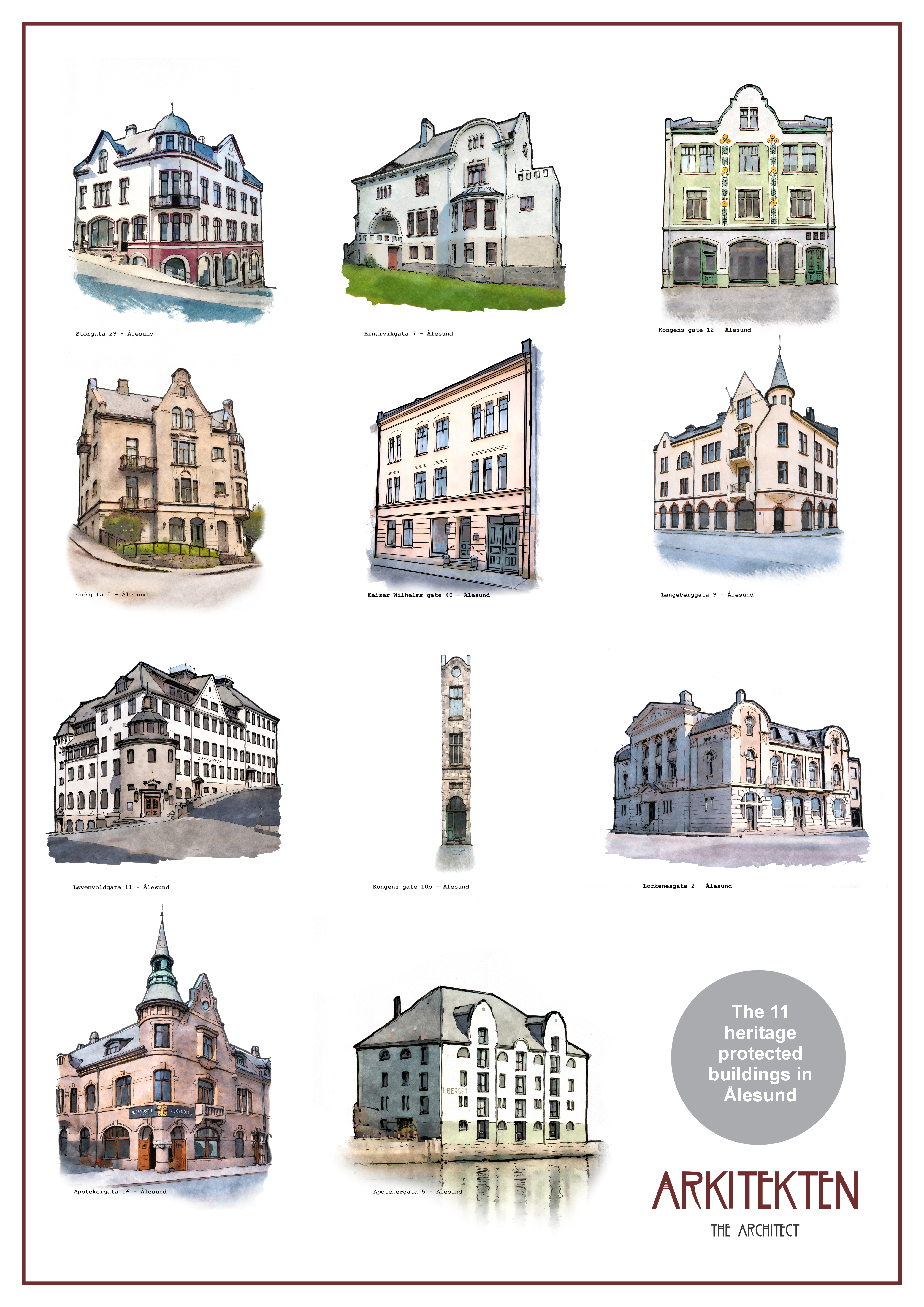 Ålesund Collection Poster